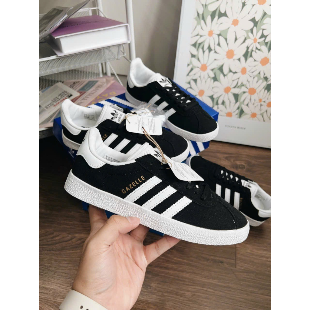 Giày thể thao  Ad.idas Originals Gazelle 'Black' -Full box