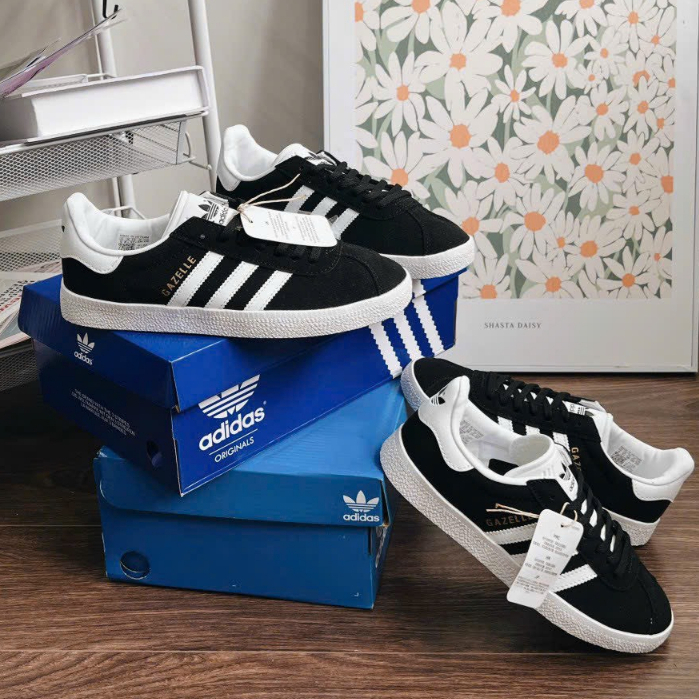 Giày thể thao  Ad.idas Originals Gazelle 'Black' -Full box