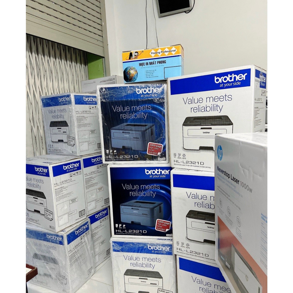 Máy in Brother 2321D - in 2 mặt tự động