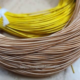  Chỉ kẽm xoắn chỉ thêu Ấn Độ đính kết cài áo kẹp tóc handmade 