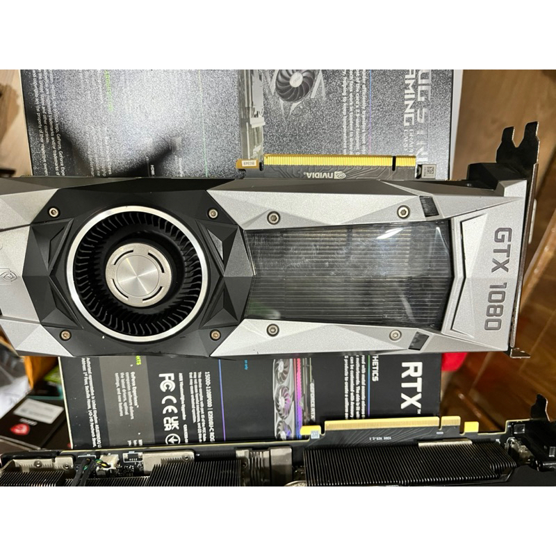 VGA card màn hình CŨ NVIDIA GEFORCE GTX 1080 FE 8GB / 256 BIT / DDR5 bảo hành 1 tháng