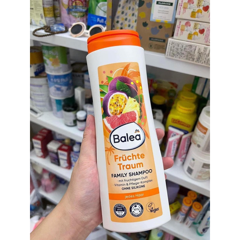 Bộ sữa tắm và dầu gội Balea 500ml Family dành cho cả gia đình