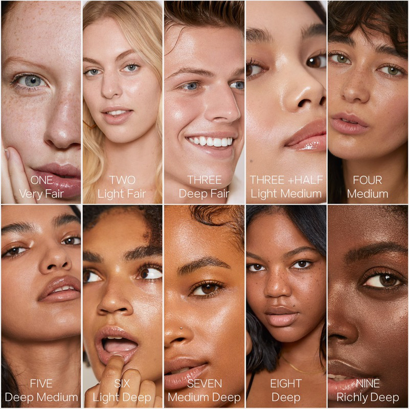 Kem nền Saie Slip Tint Dewy Tinted Moisturizer SPF 35 màu Three $36