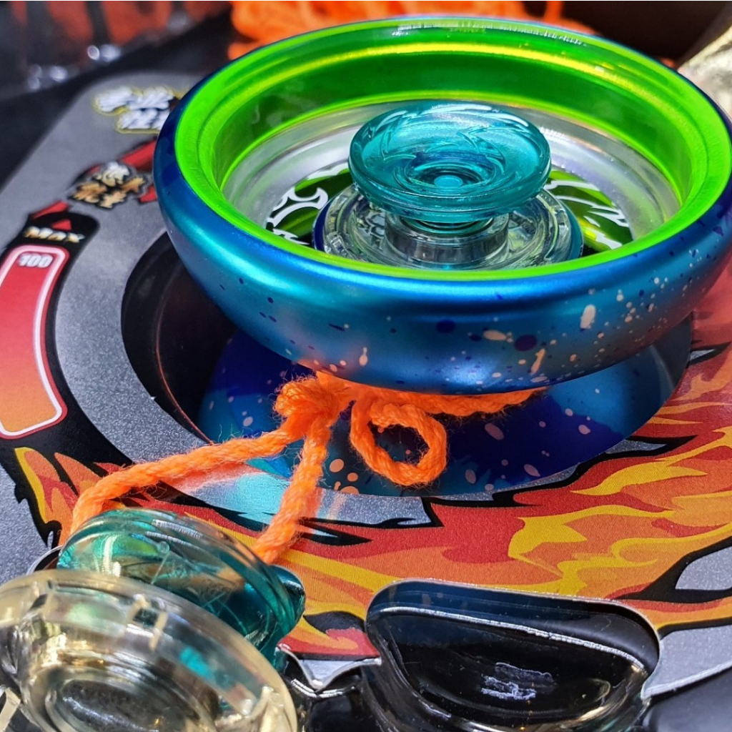 CLIP TEST ĐÓNG HÀNG Yoyo 1A Auldey Full Kim Loại không nhạy Chính Hãng Ngọn Lửa Vô Tận