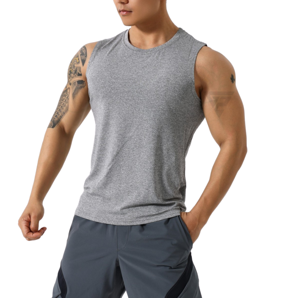 Áo ba lỗ nam tập gym, Áo tanktop nam sát nách trơn thun cotton thoáng mát nhiều màu đủ size có video sản phẩm.