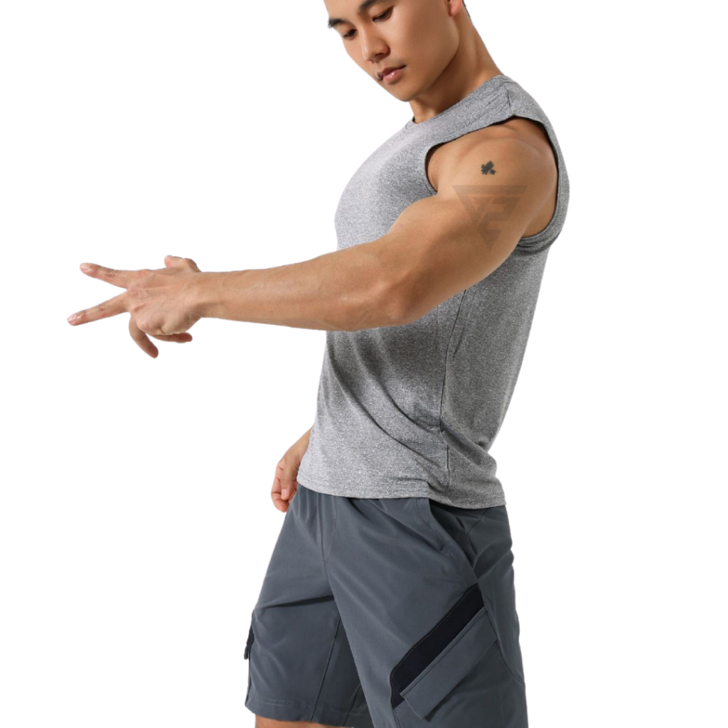 Áo ba lỗ nam tập gym, Áo tanktop nam sát nách trơn thun cotton thoáng mát nhiều màu đủ size có video sản phẩm.