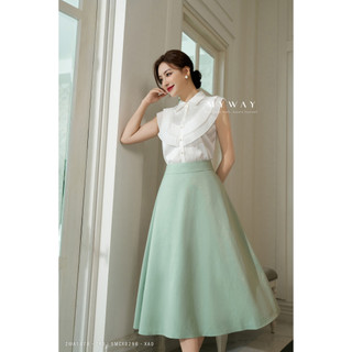 Chân Váy Nữ MY WAY Dáng Xòe Sang Trọng 5MCXB296 XA0