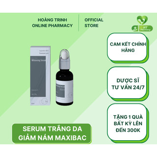 Maxibac Whitening Serum - Serum sáng da, mờ nám Maxibac