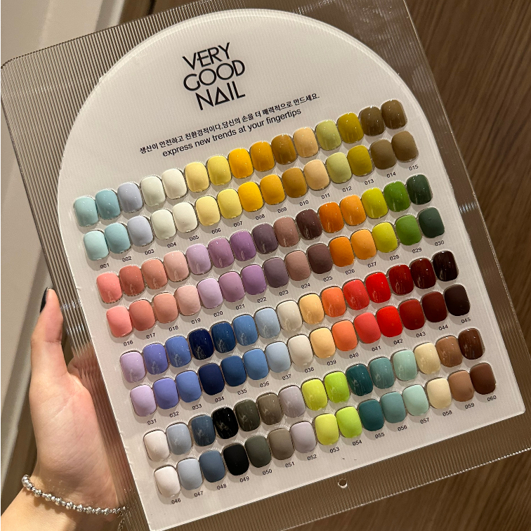 Sơn gel UV Very Good Nail 60 màu  Tặng sơn + bảng màu + base, top - Lẻ chai