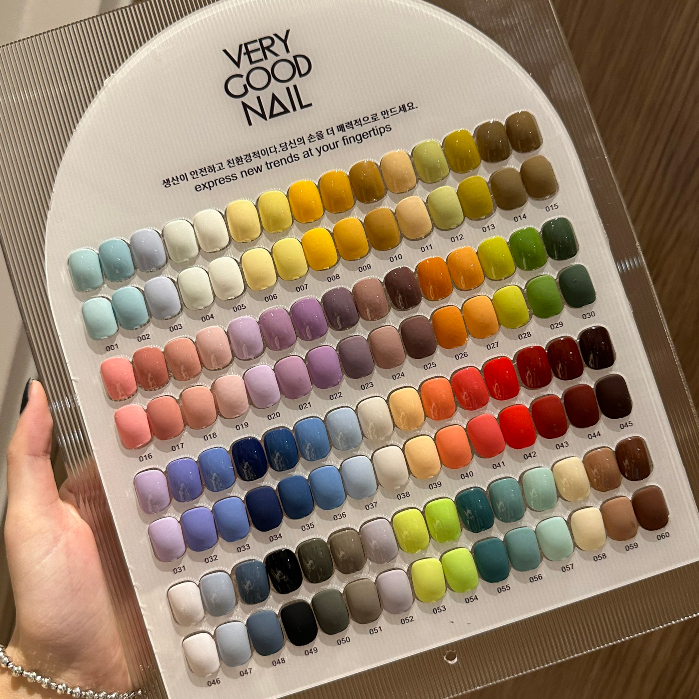 Sơn gel Very Good Nail 60 màu  Tặng sơn + bảng màu mica + base, top - Lẻ chai
