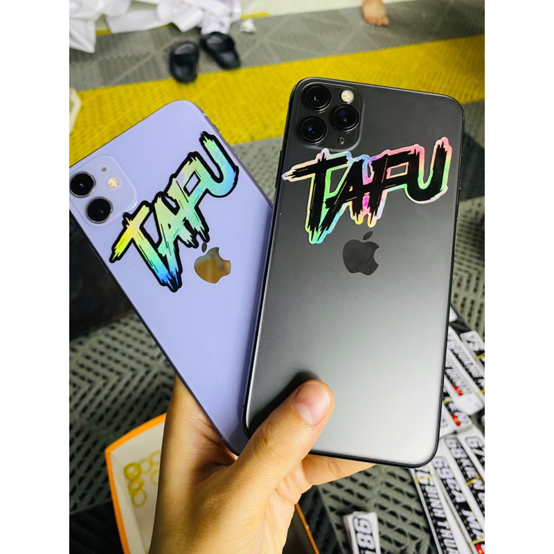 Tem dán xe máy Race -Tafu 7 màu cao cấp chuyển màu theo góc nhìn
