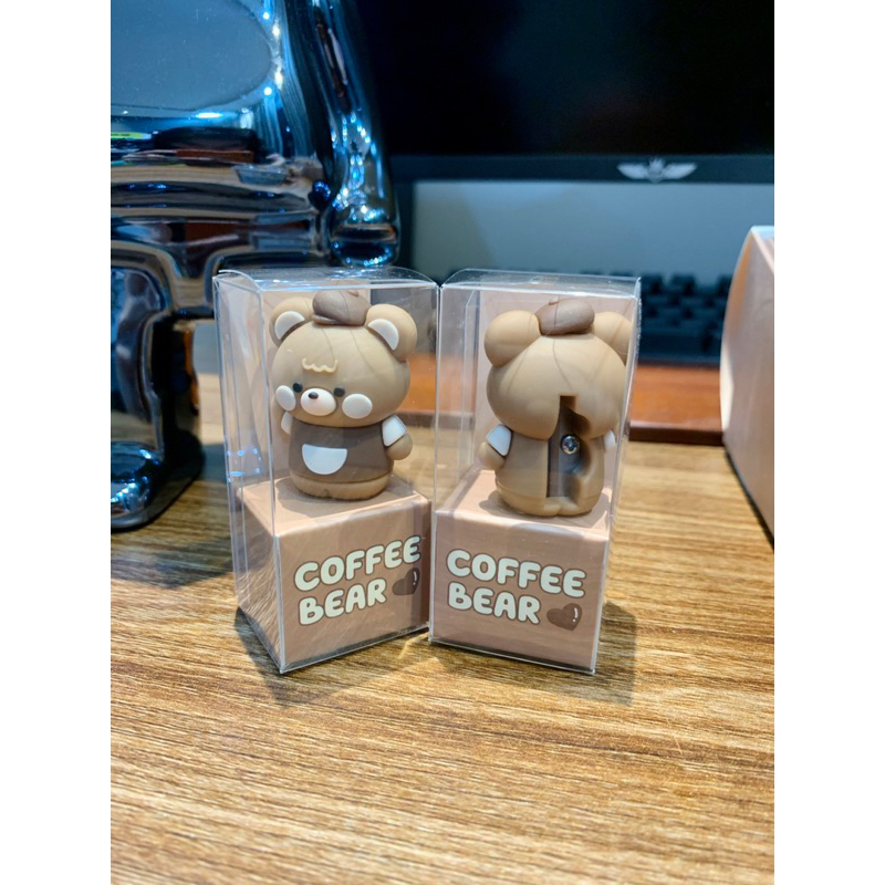 CHUỐT BÚT CHÌ MINI SÁNG TẠO HÌNH GẤU NÂU