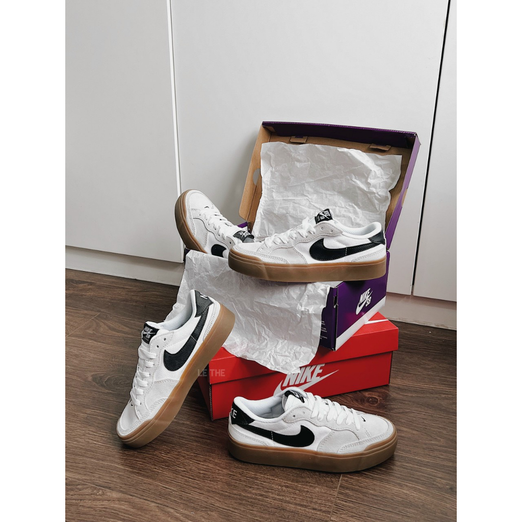 Giày thể thao  N.ike SB Pogo “White Black”  Full box