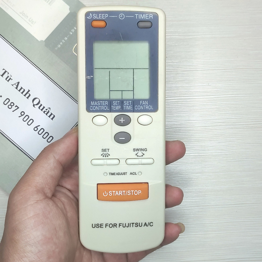 Điều khiển điều hòa Fujitsu | Remote máy lạnh Fujitsu các dòng