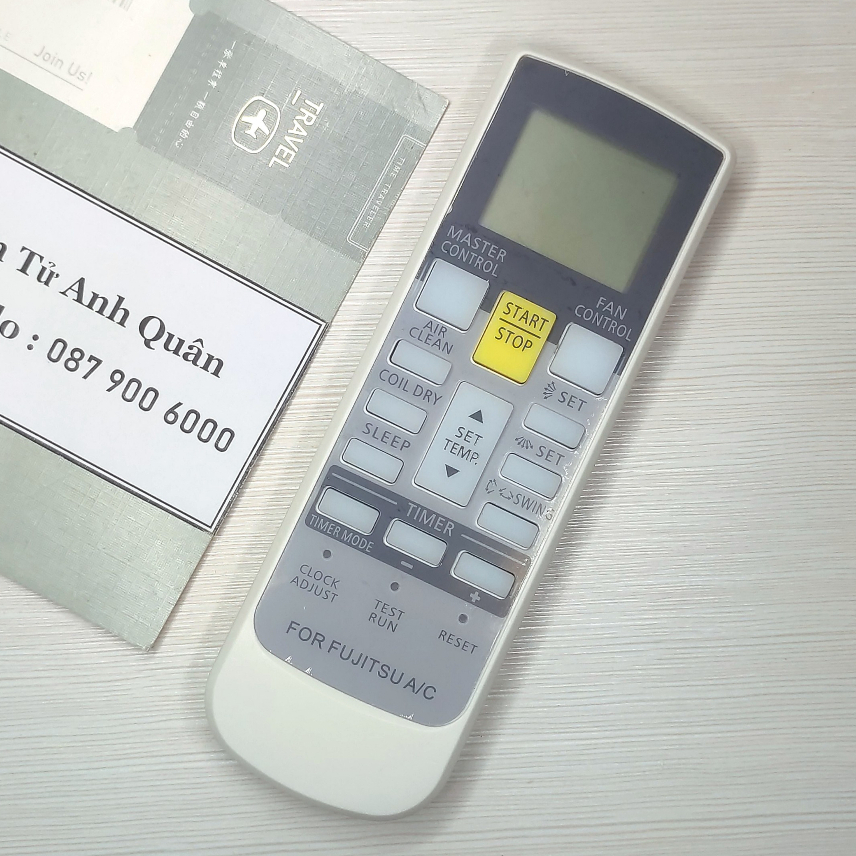 Điều khiển điều hòa Fujitsu | Remote máy lạnh Fujitsu các dòng
