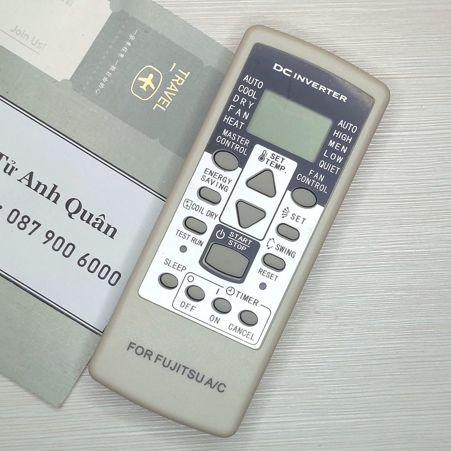 Điều khiển điều hòa Fujitsu | Remote máy lạnh Fujitsu các dòng