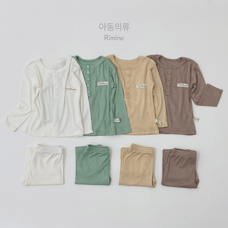 BỘ TĂM TRƠN 5 KHUY BASIC CHO BÉ