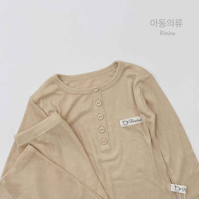 BỘ TĂM TRƠN 5 KHUY BASIC CHO BÉ