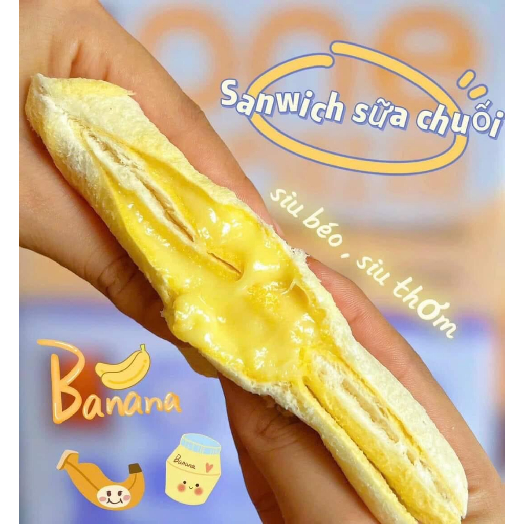BÁNH SANDWICH ĐỦ VỊ SOCOLA, PHÔ MAI, KHOAI MÔN ONE