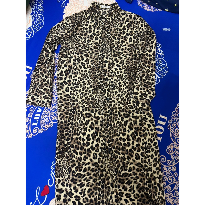 Thanh lý đầm sơmi beo