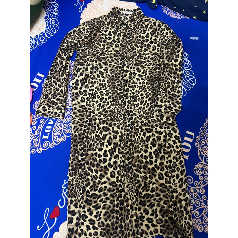 Thanh lý đầm sơmi beo