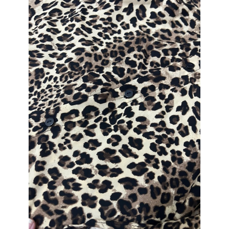 Thanh lý đầm sơmi beo