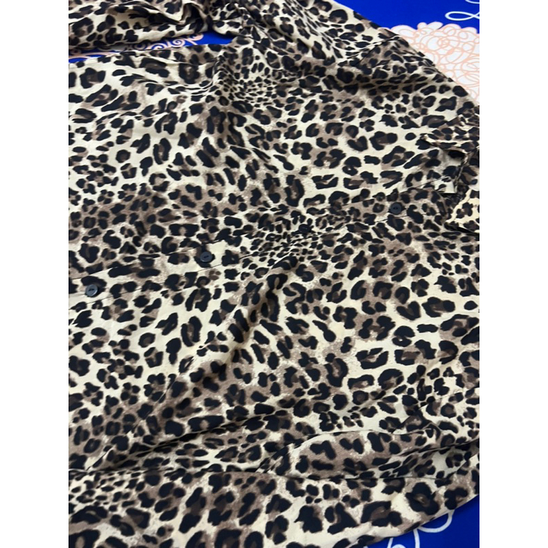 Thanh lý đầm sơmi beo