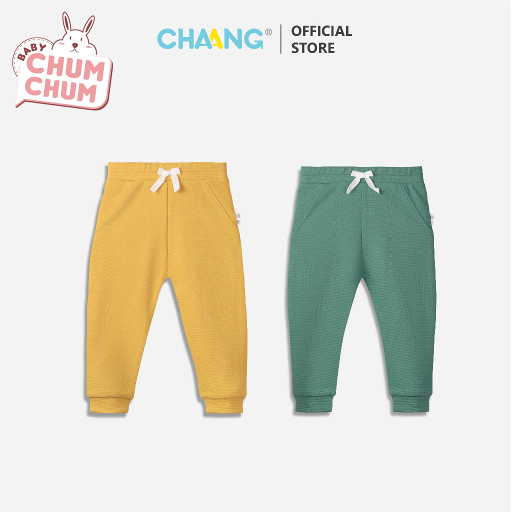 Quần Jogger Nỉ Gân Treasure Cho Bé CHAANG AW23D9