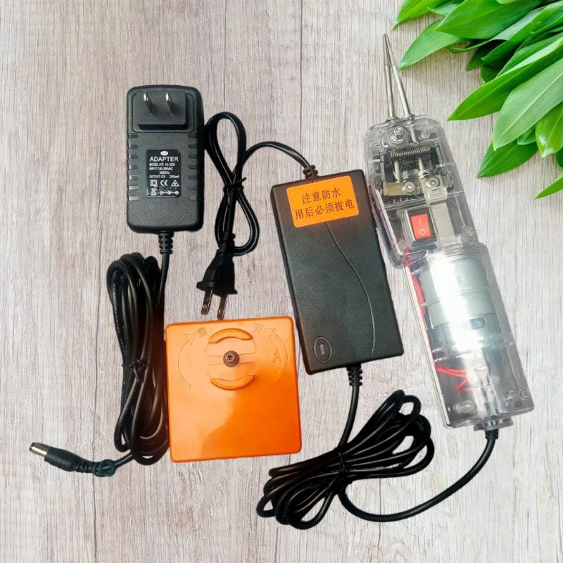 Máy nhổ lông vịt lò so trong suốt