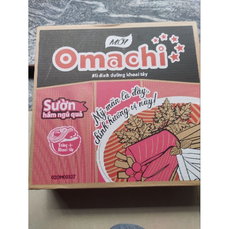 Mì omachi sườn hầm ngủ quả 30 gói