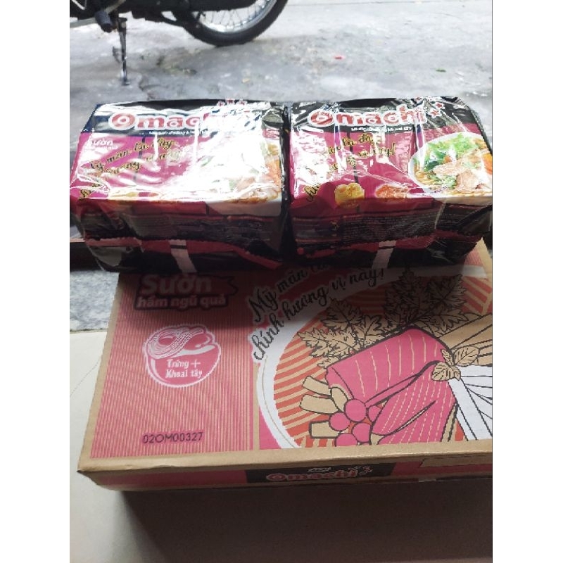 Mì omachi sườn hầm ngủ quả 30 gói