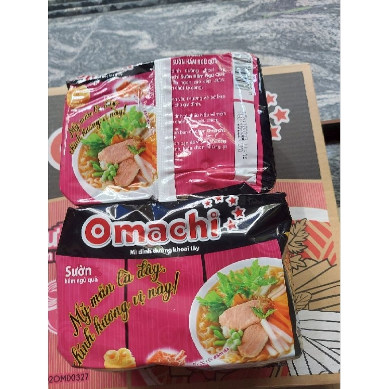 Mì omachi sườn hầm ngủ quả 30 gói