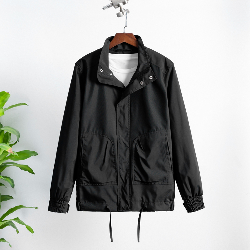 Áo Khoác Gió Dáng Hàn, chất vải gió chống nước độc đáo