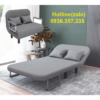 Ghế Sofa Kiêm Giường Thông Minh, Giường Gấp Khung Thép Chắc Chắn Chịu Tải Lớn - Bảo Hành 12 Tháng