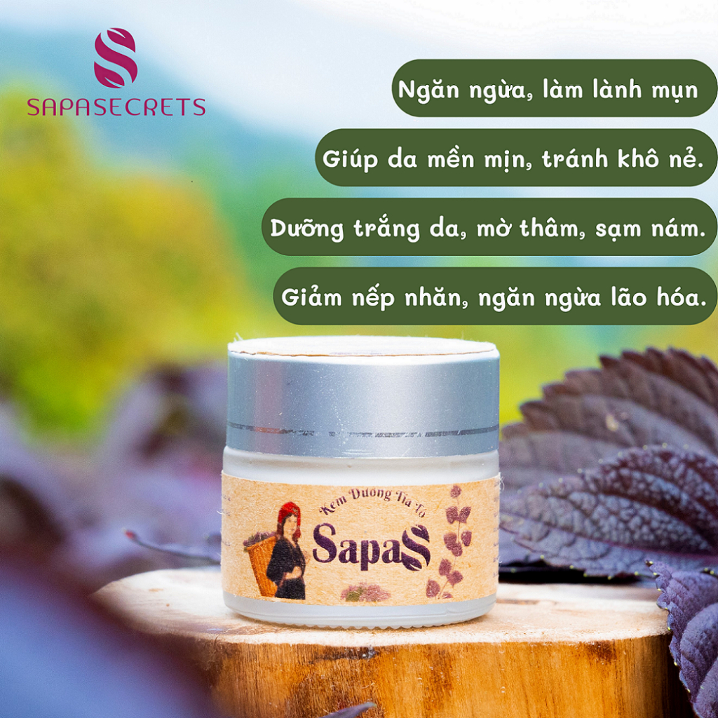 Kem Dưỡng Da Tía Tô Sapa Secrets