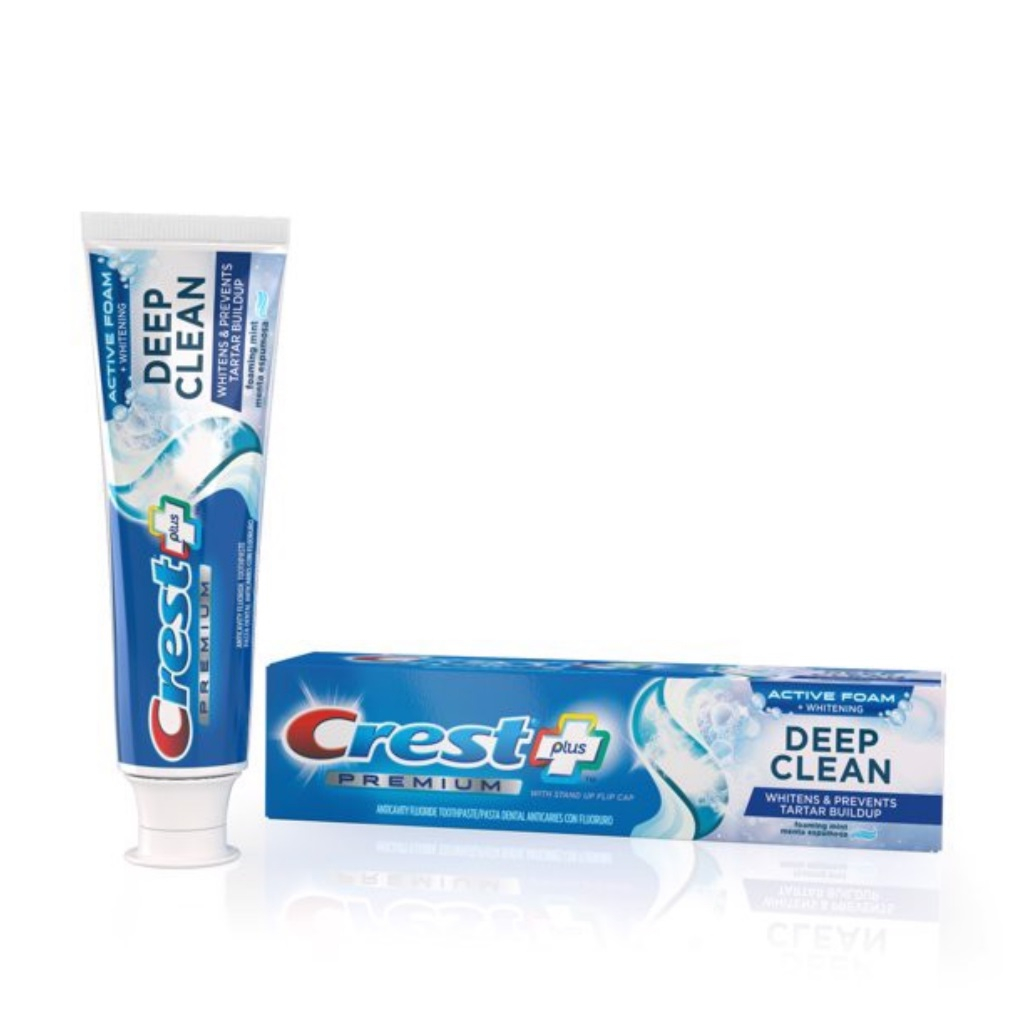 Kem đánh răng Crest, kem đánh trắng răng làm sạch sâu Crest Complete Whitening + Deep Clean - chính hãng nhập khẩu Mỹ