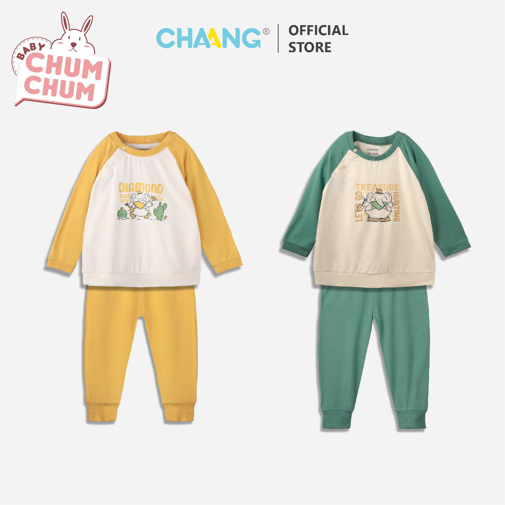 Bộ Raglan Treasure Cho Bé CHAANG AW23D9