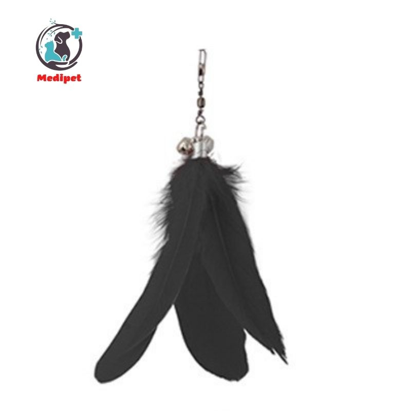 Lông vũ thay cần câu mèo đồ chơi cần câu cho mèo - Medipet