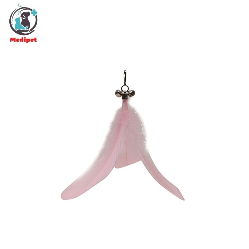 Lông vũ thay cần câu mèo đồ chơi cần câu cho mèo - Medipet