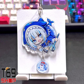 Móc khóa mica Hololive VTuber (Loại cao cấp - Hình in ép giữa 2 mặt mica)