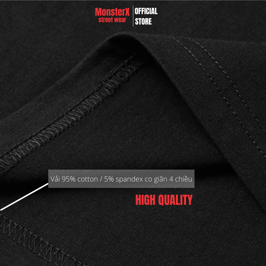 Áo thun unisex MONSTER X STREET Mèo Lon Nước phông tay lỡ nam nữ form rộng Local Brand