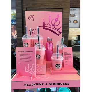 Starbucks Reusable Cup Limited phiên bản Black Pink