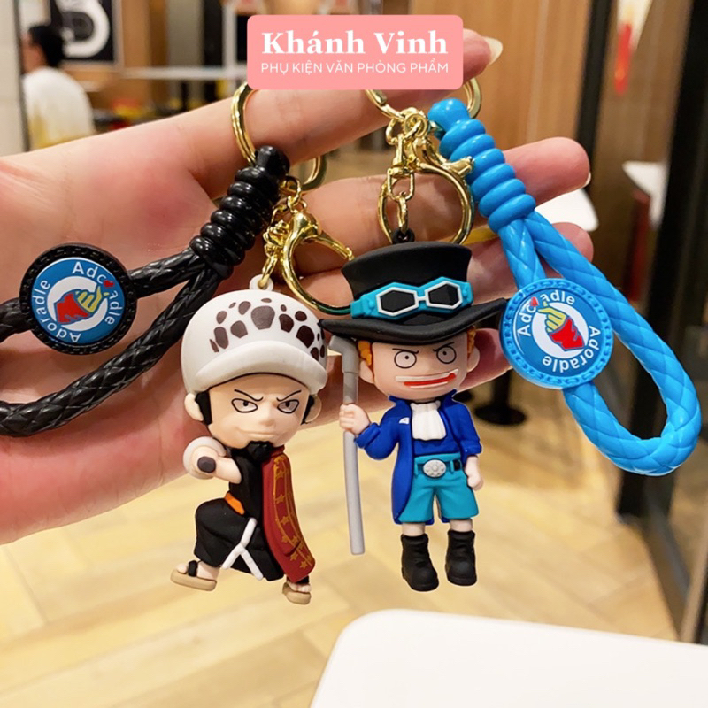 Móc Khóa Nhân Vật Hoạt Hình One Piece, Móc Treo Chìa Khoá, Treo Balo Khánh Vinh
