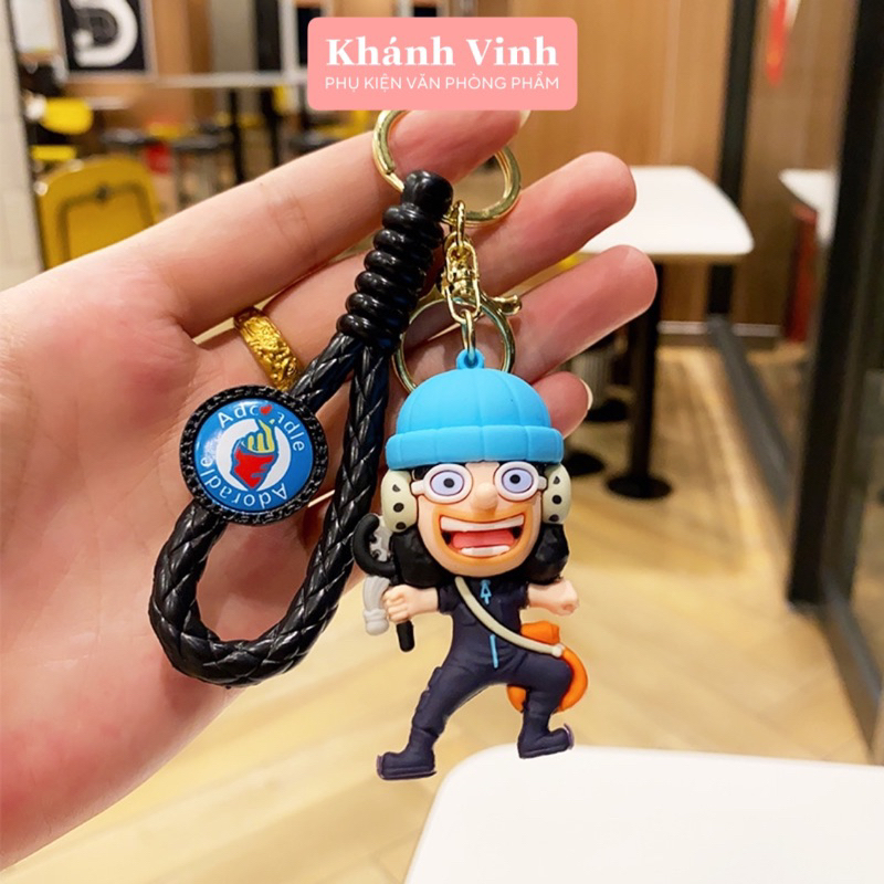 Móc Khóa Nhân Vật Hoạt Hình One Piece, Móc Treo Chìa Khoá, Treo Balo Khánh Vinh
