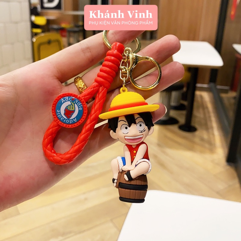 Móc Khóa Nhân Vật Hoạt Hình One Piece, Móc Treo Chìa Khoá, Treo Balo Khánh Vinh