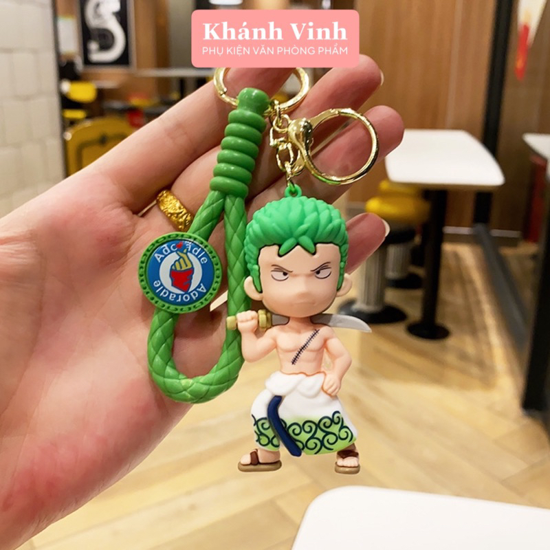 Móc Khóa Nhân Vật Hoạt Hình One Piece, Móc Treo Chìa Khoá, Treo Balo Khánh Vinh