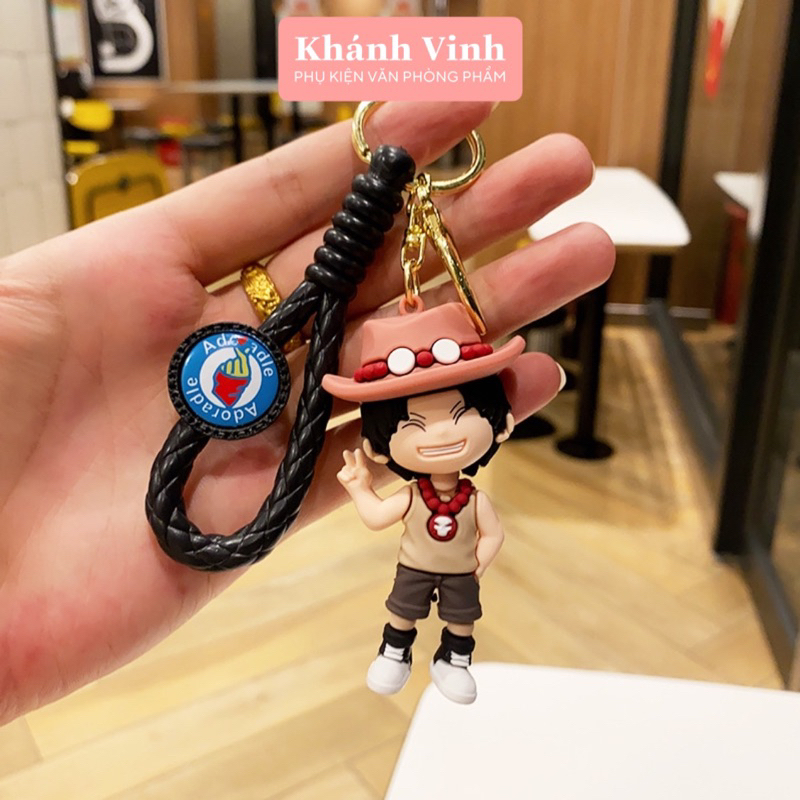Móc Khóa Nhân Vật Hoạt Hình One Piece, Móc Treo Chìa Khoá, Treo Balo Khánh Vinh