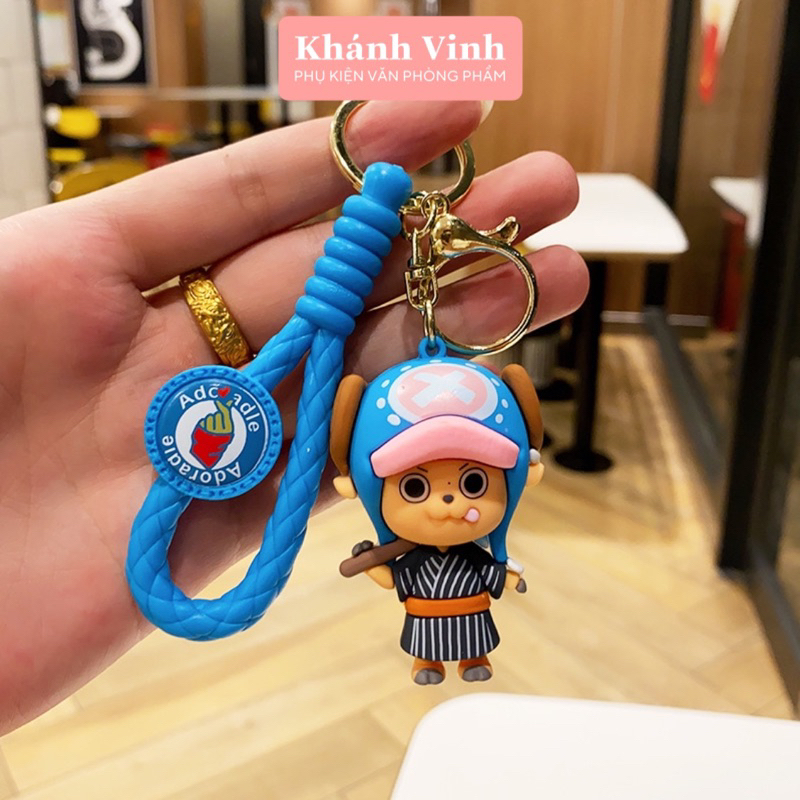 Móc Khóa Nhân Vật Hoạt Hình One Piece, Móc Treo Chìa Khoá, Treo Balo Khánh Vinh