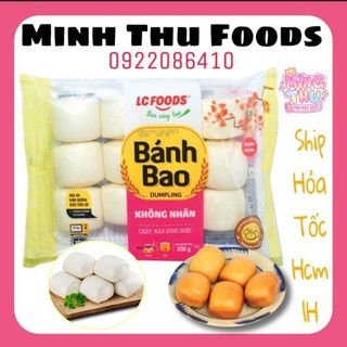 Gói 300g 12 cái Bánh bao chay không nhân / Màn Thầu Không Nhân Lacusina LC Food