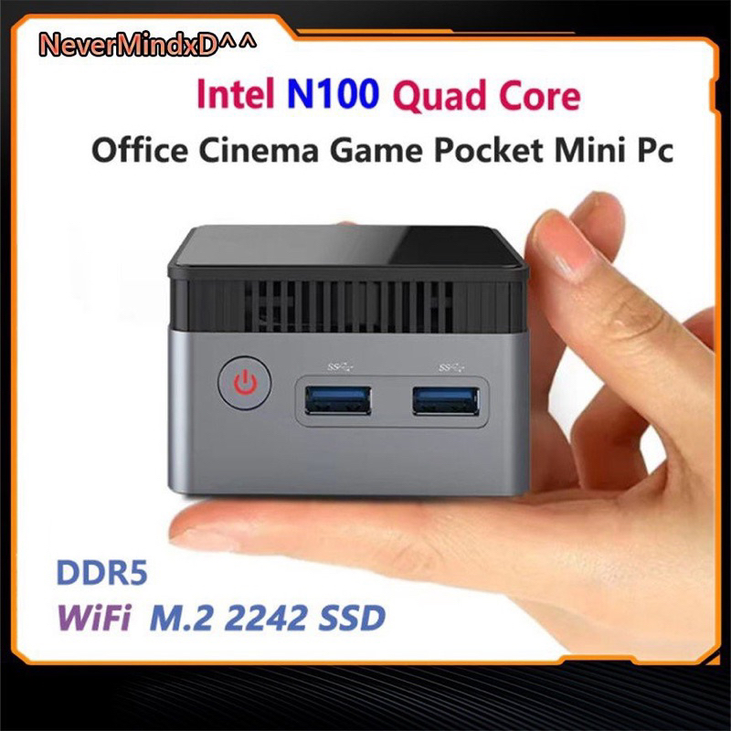 Máy tính siêu nhỏ Morefine M6S Mini PC Intel 12th Gen N100 12G DDR5 256GB/512GB/1TB Window 11 Gaming Computer 4K 60Hz | BigBuy360 - bigbuy360.vn
